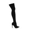 Pleaser - COURTLY3005 Overknee laarzen - Zwart Product image